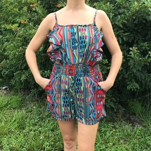 FashionWebb Geometric Romper